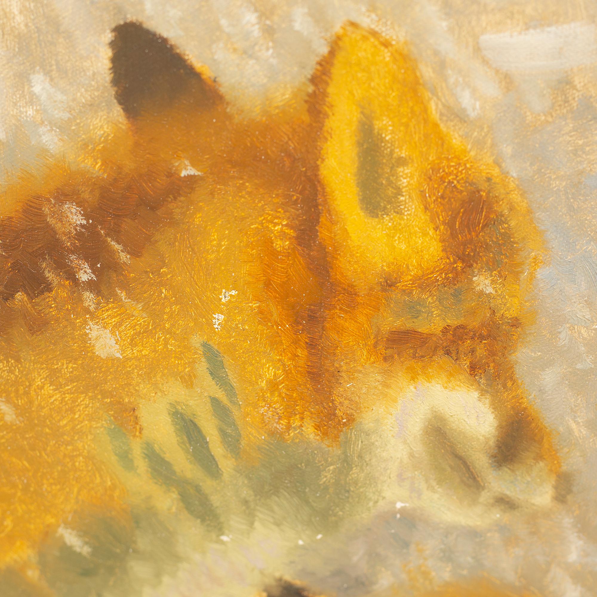 BRUNO LILJEFORS, oil on canvas, not signed, certified à tergo.