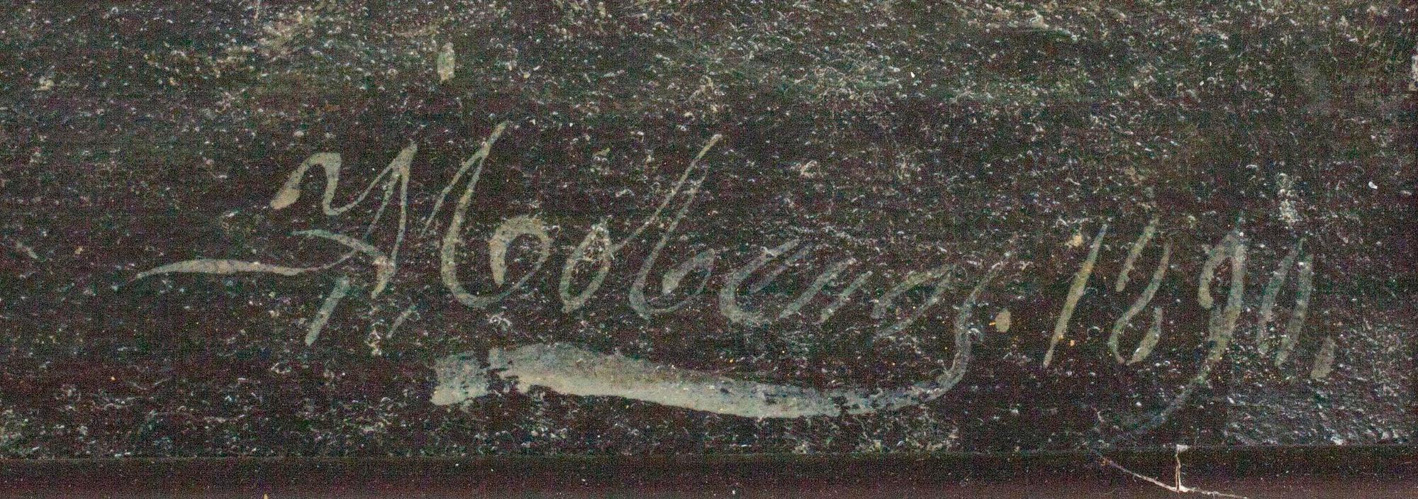 ANNA BOBERG, olja på duk, signerad och daterad 1890.