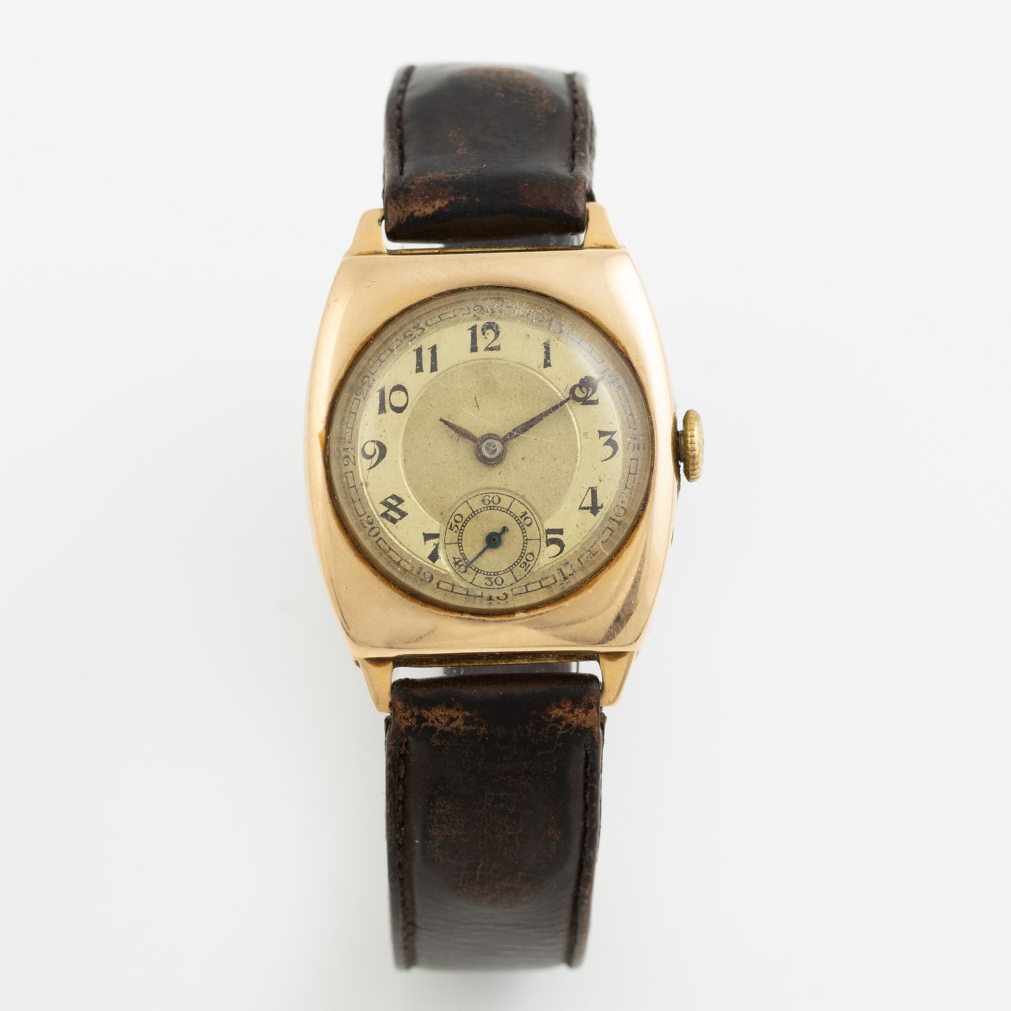 Mido, armbandsur, 14K guld, 26,5 mm.