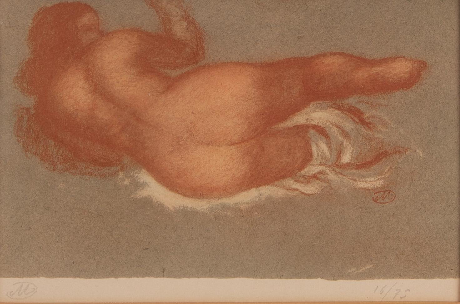 ARISTIDE MAILLOL, lithograph in colours, signed 16/75.