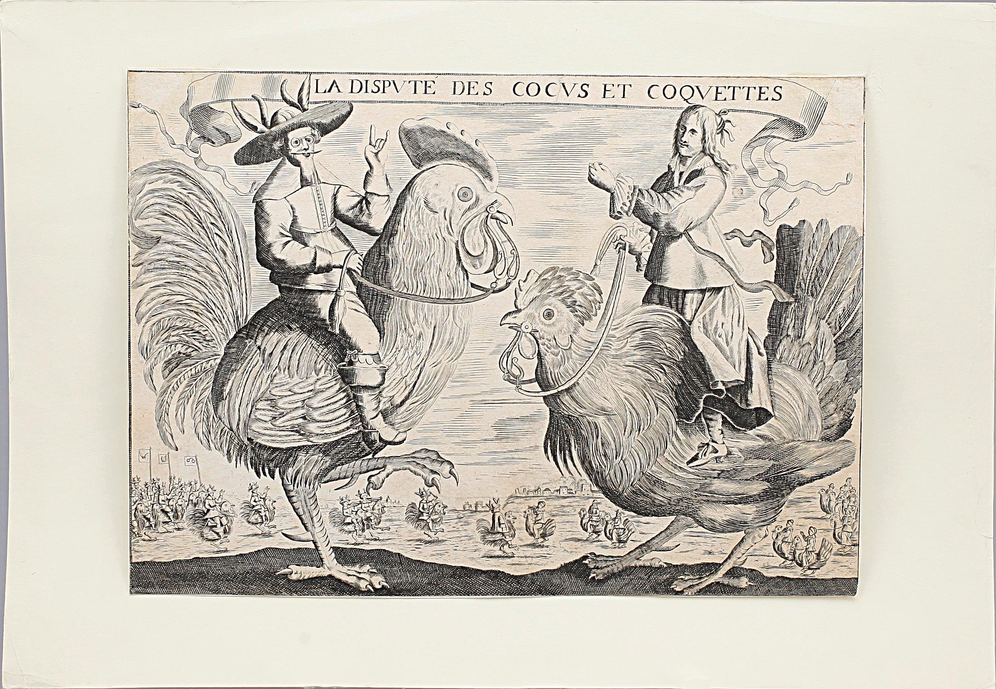 GRAVYRER, 2 st, bla Cornelius Cort, 1600-tal.