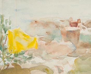 Venny Soldan-Brofeldt, Laundry by the Shore.