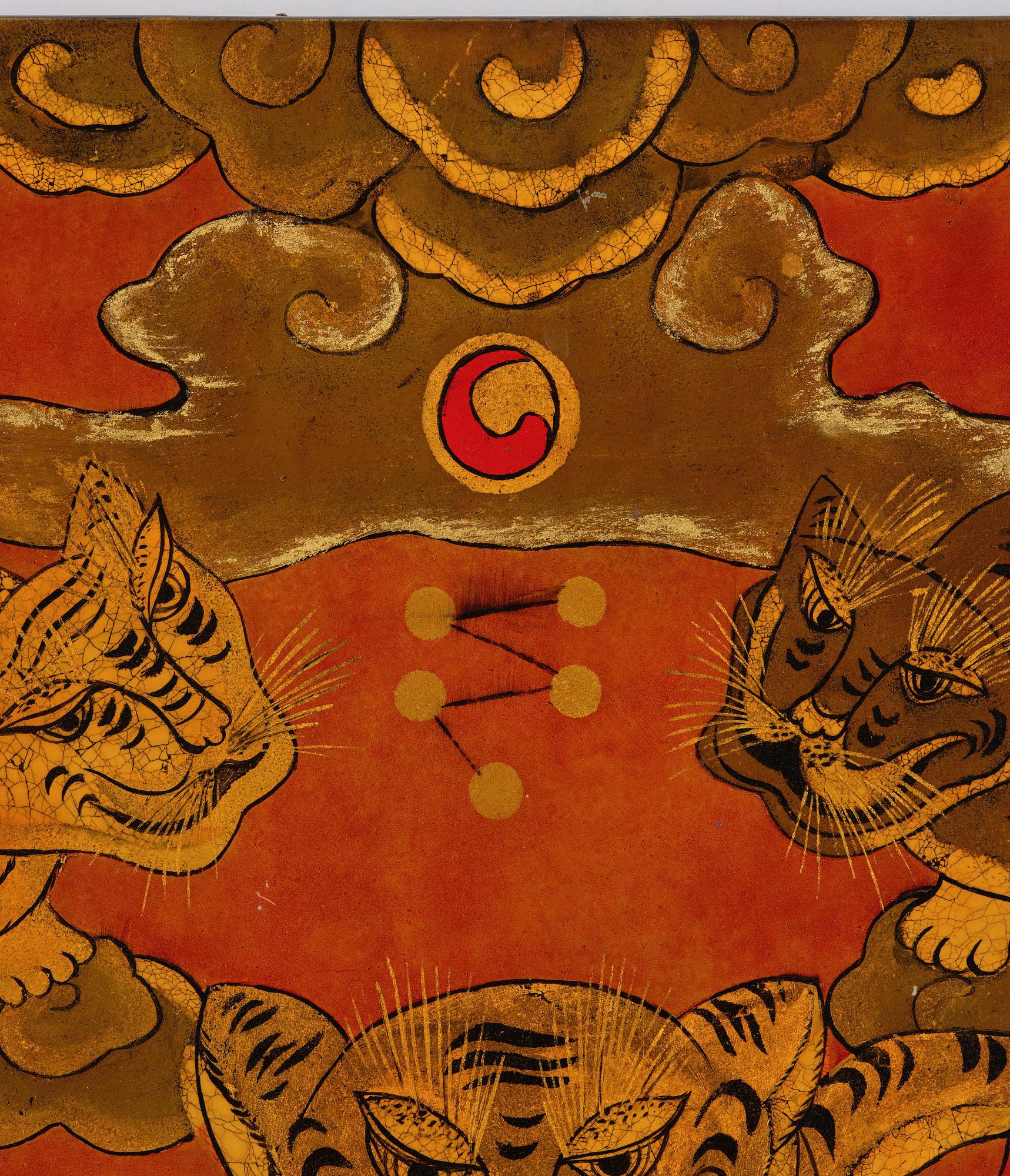 Toan Nguyen Duc, "Five Tigers"/"Cinq tigres", 1985.