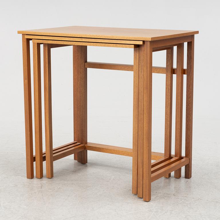 Josef Frank, satsbord, 3 delar, modell 618, Firma Svenskt Tenn, före 1985.