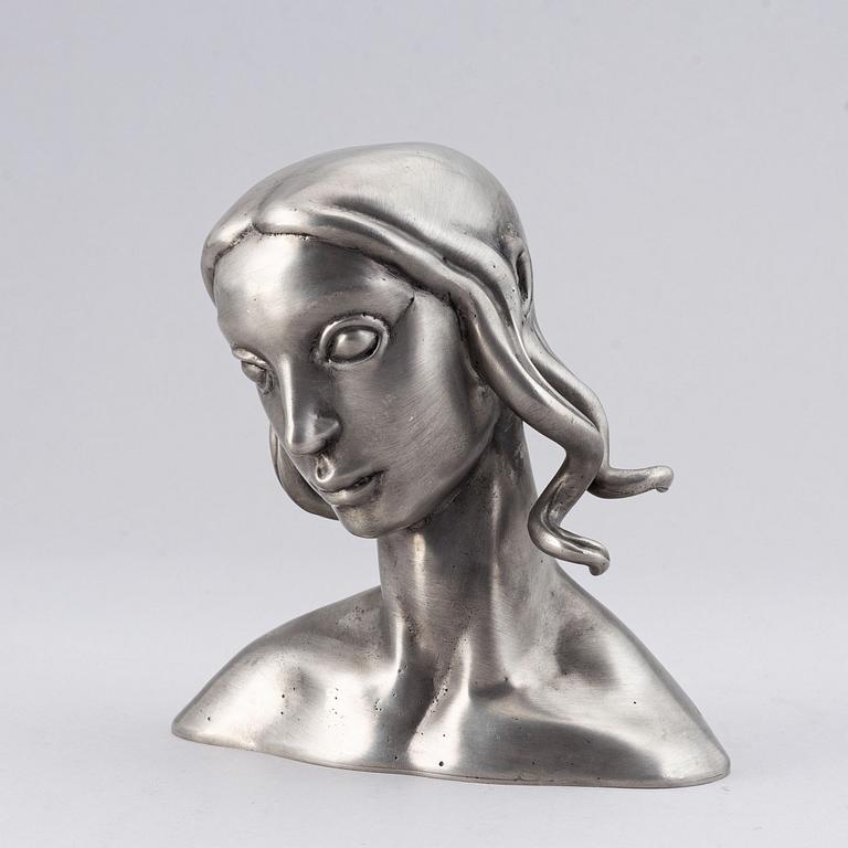 Carl Milles, after. Sculpture, pewter. Marked Millesgården Collection. Height 16 cm.