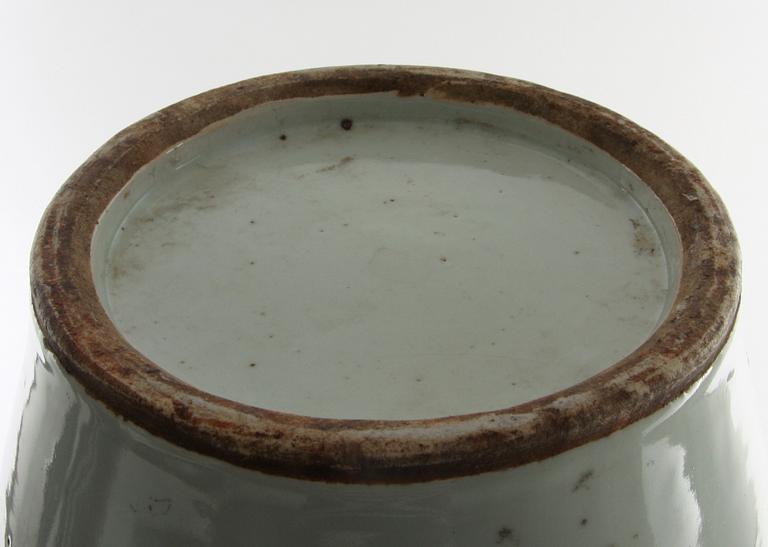 GOLVVAS, porslin, Kina, 1900-tal.