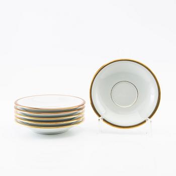 Service set, 10 pieces, Bing & Gröndahl Denmark porcelain, late 20th century.