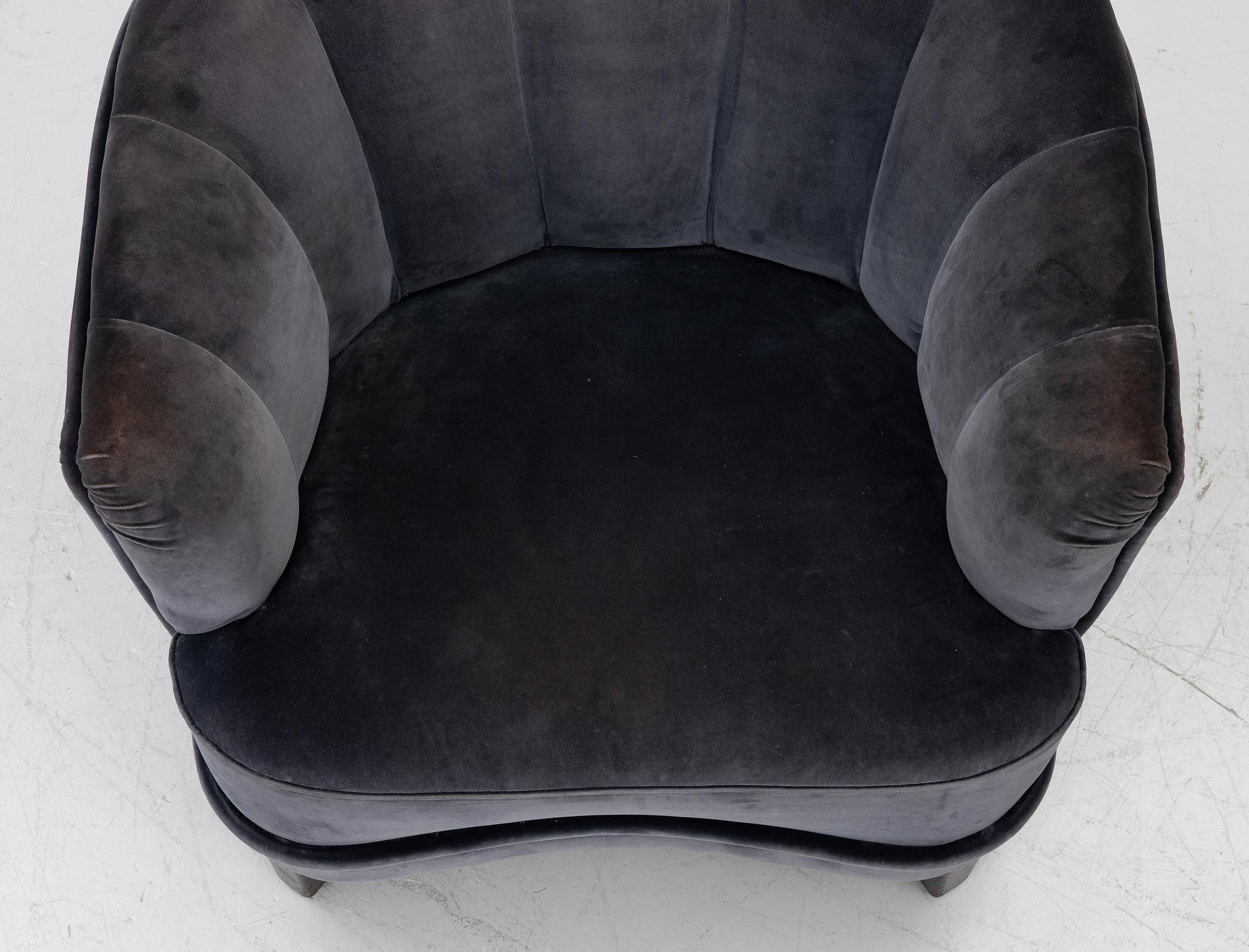 An armchair, Swedish Modern, 1940s/50s.