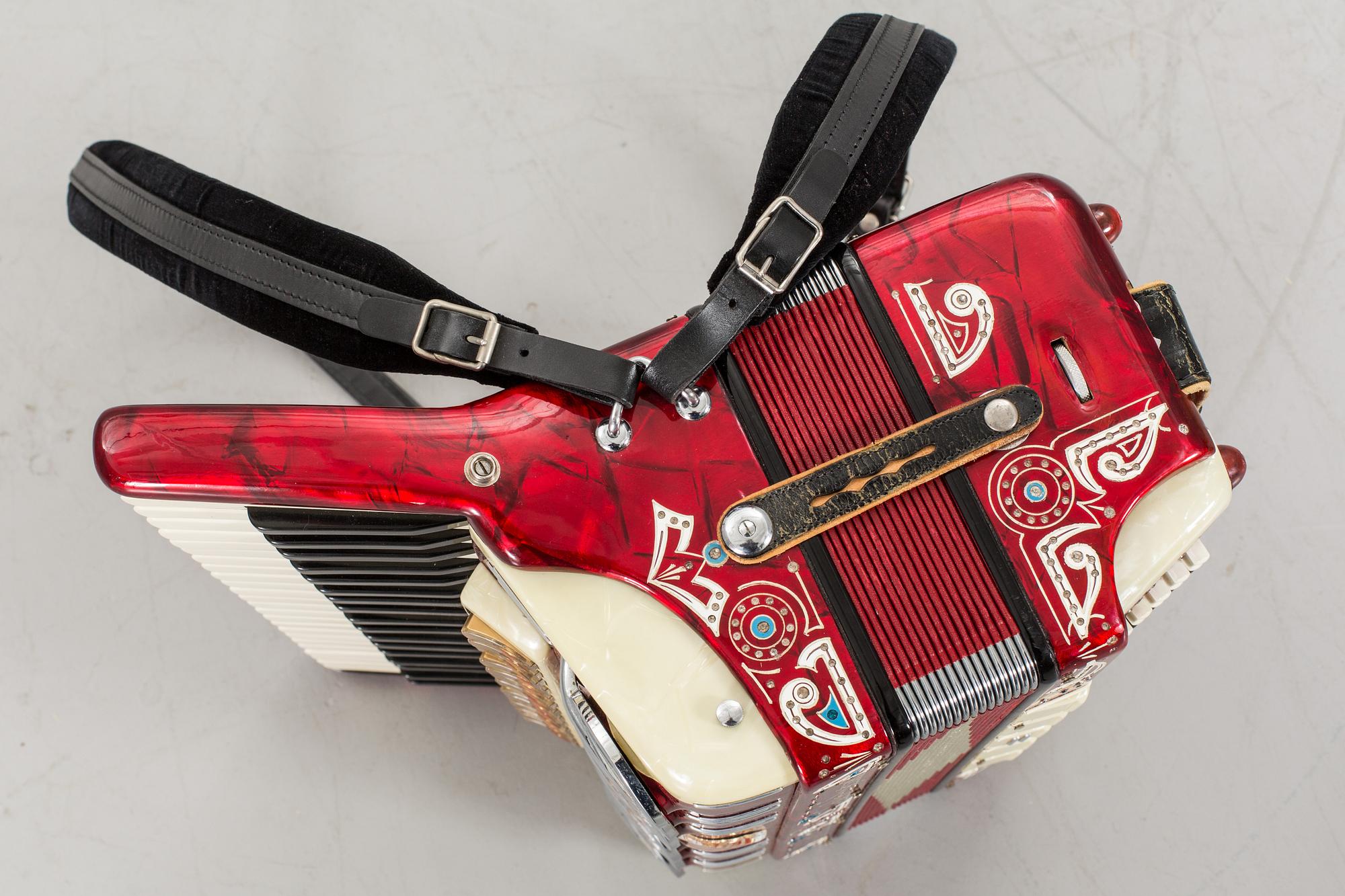 A concertina, Paolo Soprani, late 20th century,