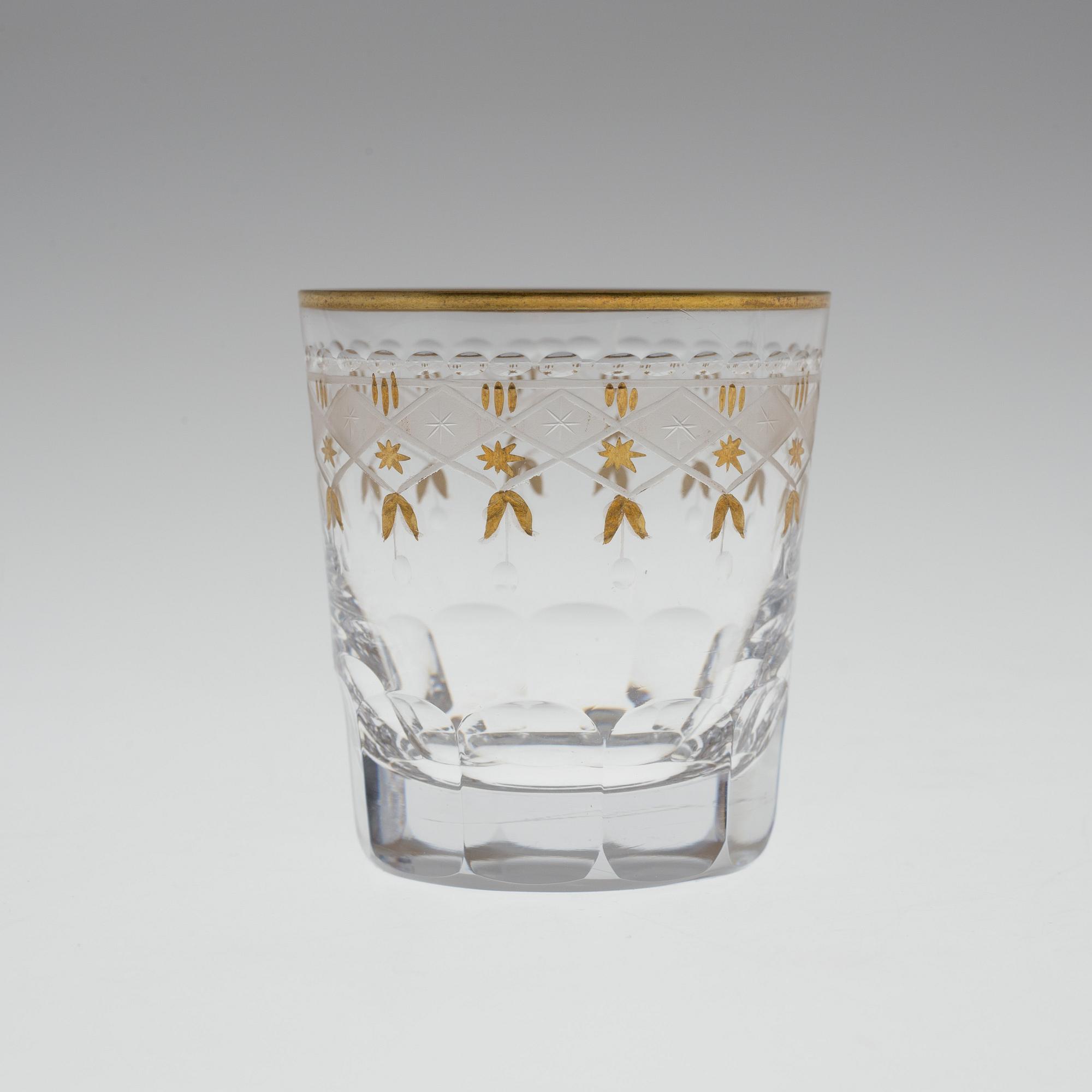 24 pieces of a glass service, 'Odelberg Junior', Kosta.