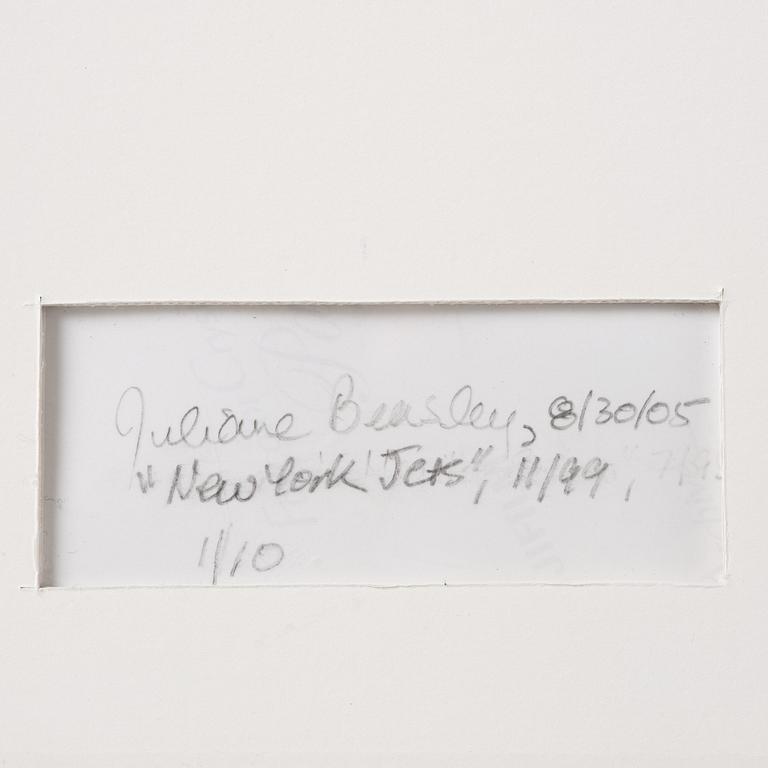 Juliana Beasley, "New York Jets", USA, 1999.