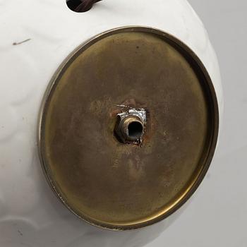 Gertrud Lönegren, a stoneware table lamp, model 'Capri', Rörstrand, 1930's/40's.