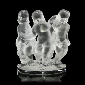 FIGURIN, glas, Lalique.
