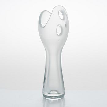 Timo Sarpaneva, konstglas, signerad Timo Sarpaneva 1956. Iittala.