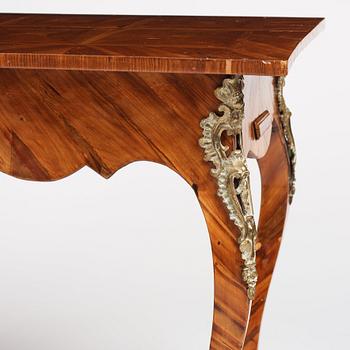 A Swedish rococo games table, second part of the 18th century.