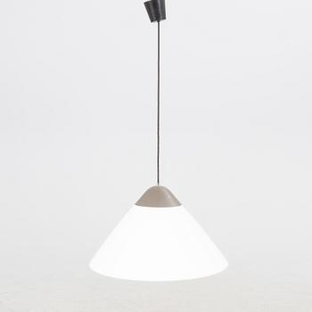 A Hans J Wegner "Opala" plastic ceiling pendant for Louis Poulsen Denmark alter part of the 20th century.
