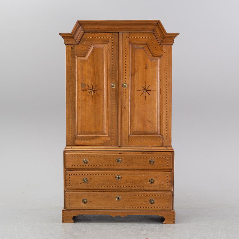 A 18th Century oak cabinet.