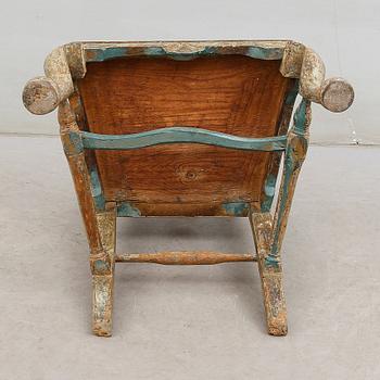 STOL, senbarock, 1700-tal.