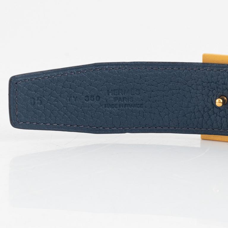 Hermès, belt, "Constance", size 85, 2021.