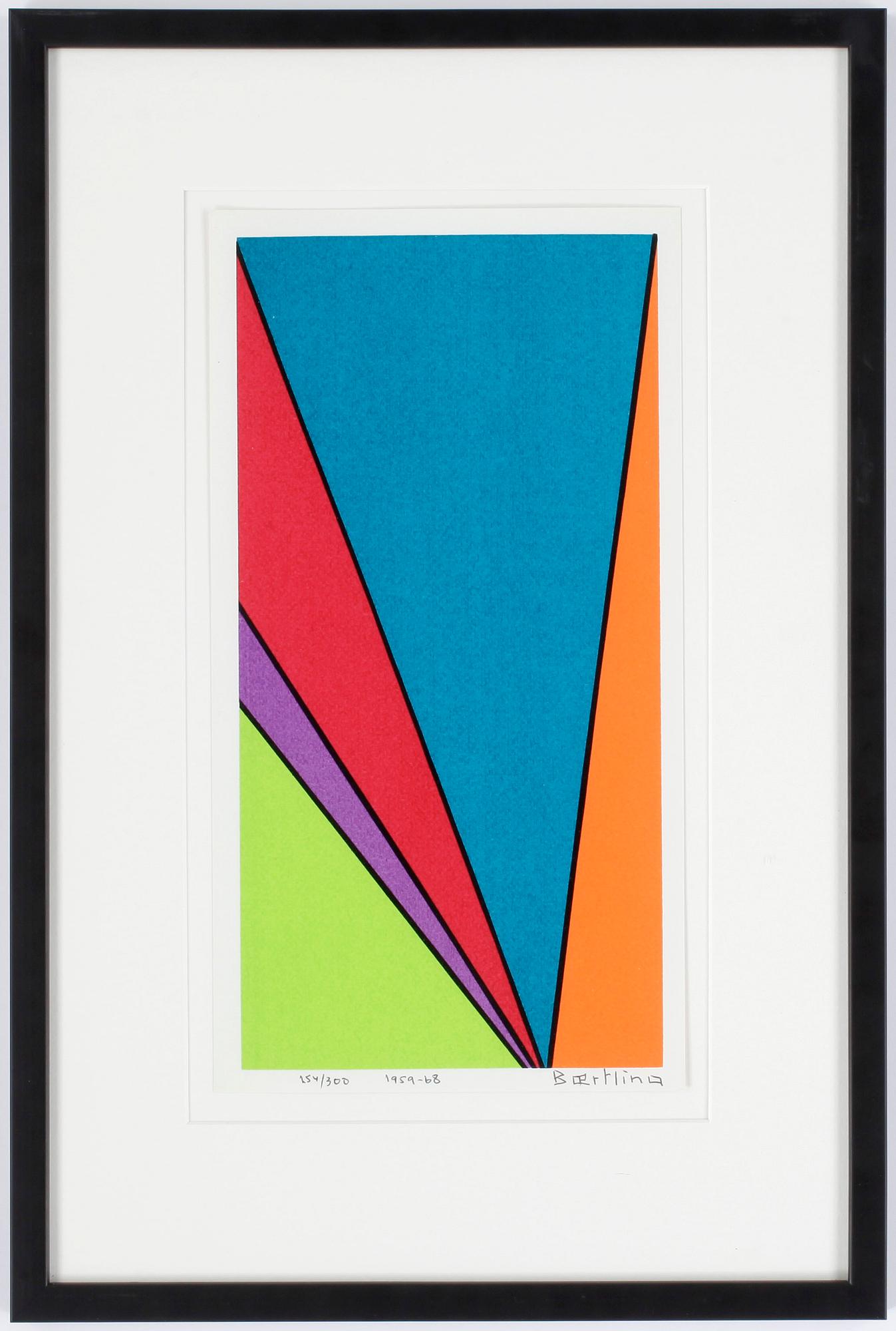 OLLE BAERTLING, färgserigrafi. Signerad och daterad 1959-68. Numrerad 254/300.