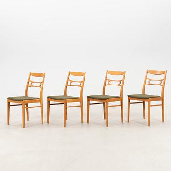 Chairs, 4 pcs, 1950s/60s.