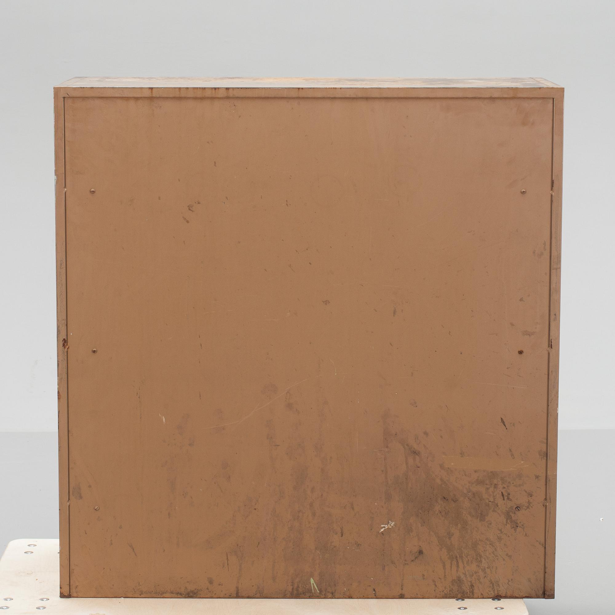 SKÅP, plåt, Lindqvist Stålmöbler, Motala.