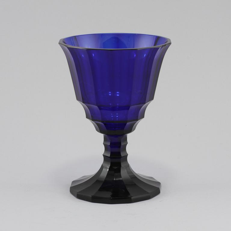 POKAL, glas, troligen Wien, 1920/30-tal.