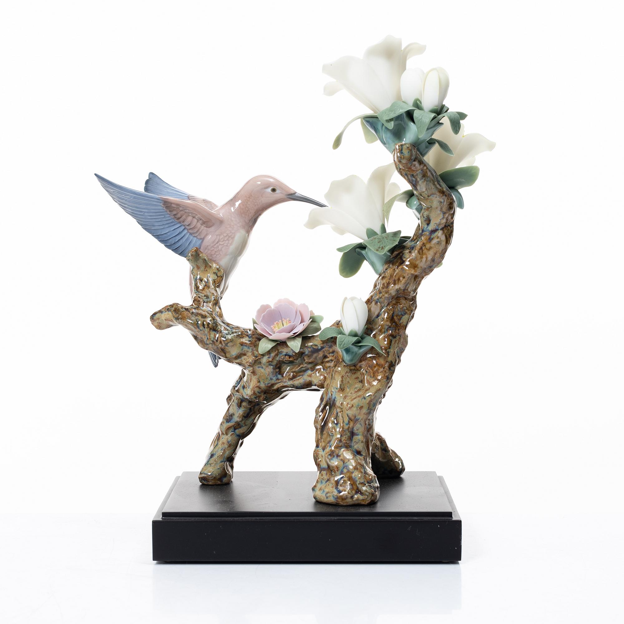 Lladró, figurine, "Hummingbird", Spain.