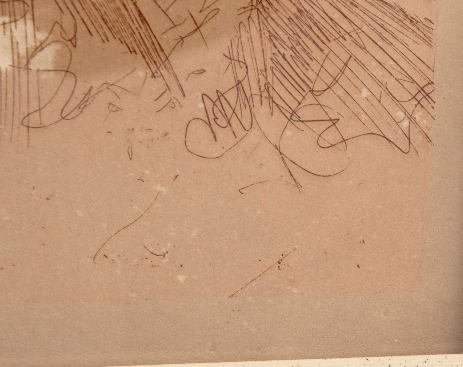 Anders Zorn, Model study.