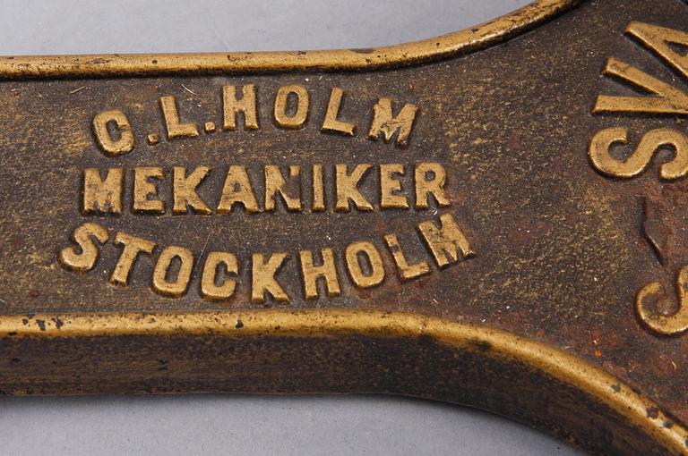 INSTRUMENT FÖR ELEKTRISKT EXPERIMENT, Svanström & Co. Stockholm, 1900-tal.