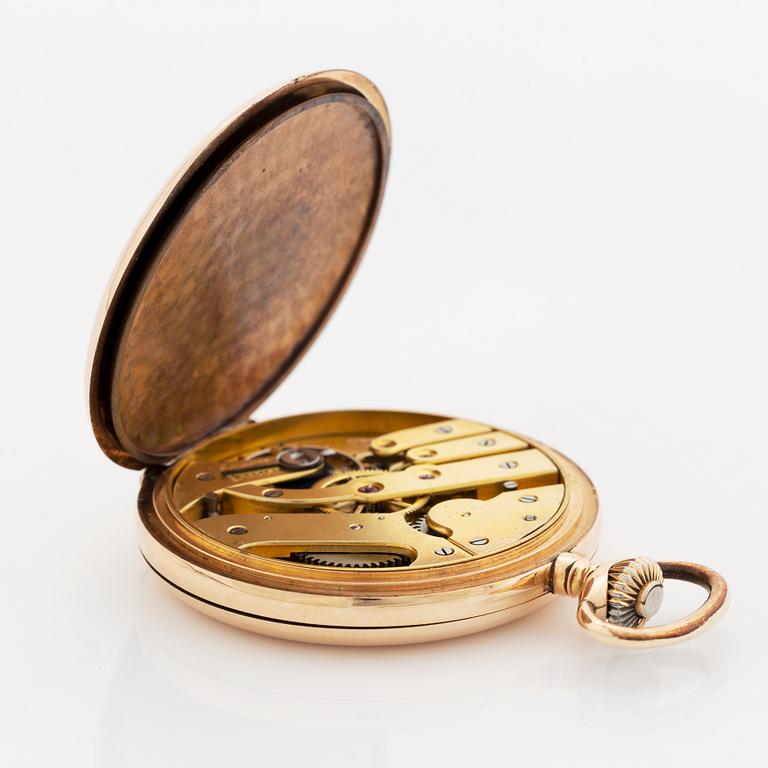 J. Calame Robert, pocket watch, hunter, 51,5 mm.