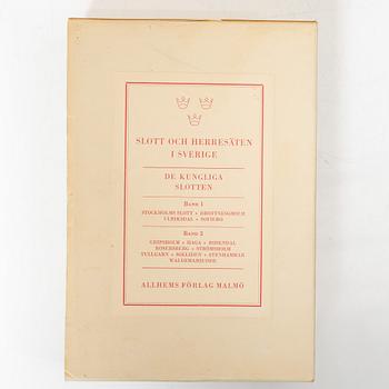 Books, 'Svenska slott och herresäten', 18 volumes, Allhems Förlag, Malmö, 1966-1971.