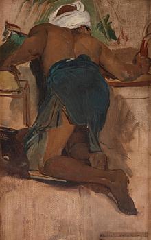 Julius Kronberg, "Studie till Drottningen av Saba" (Study for The Queen of Saba).