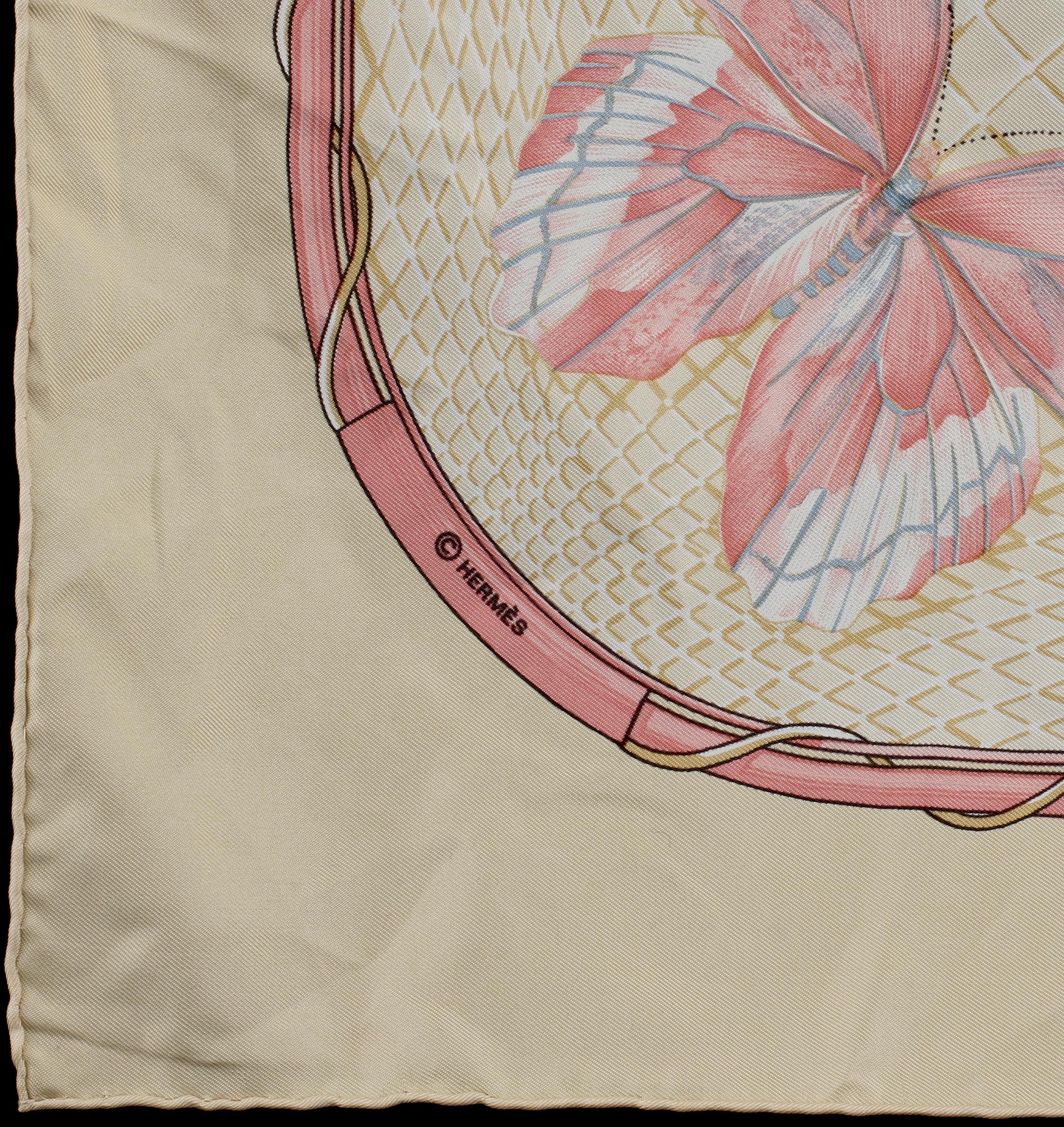 SCARF, siden, "Farandole", design Caty Latham, Hermès, Paris, 1900-talets fjärde kvartal.