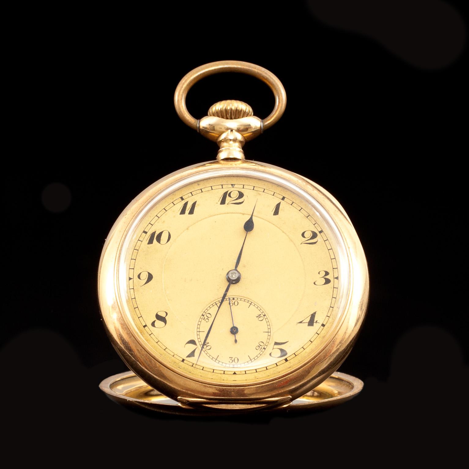 FICKUR, 14 k guld. 1900-talets första hälft.