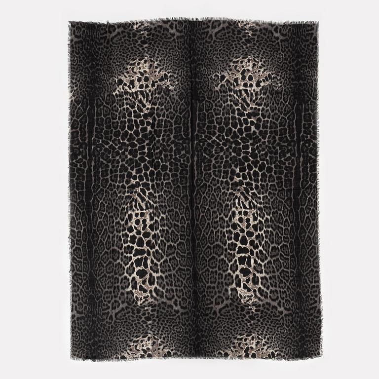 Yves Saint Laurent, a wool and cashmere mix scarf.