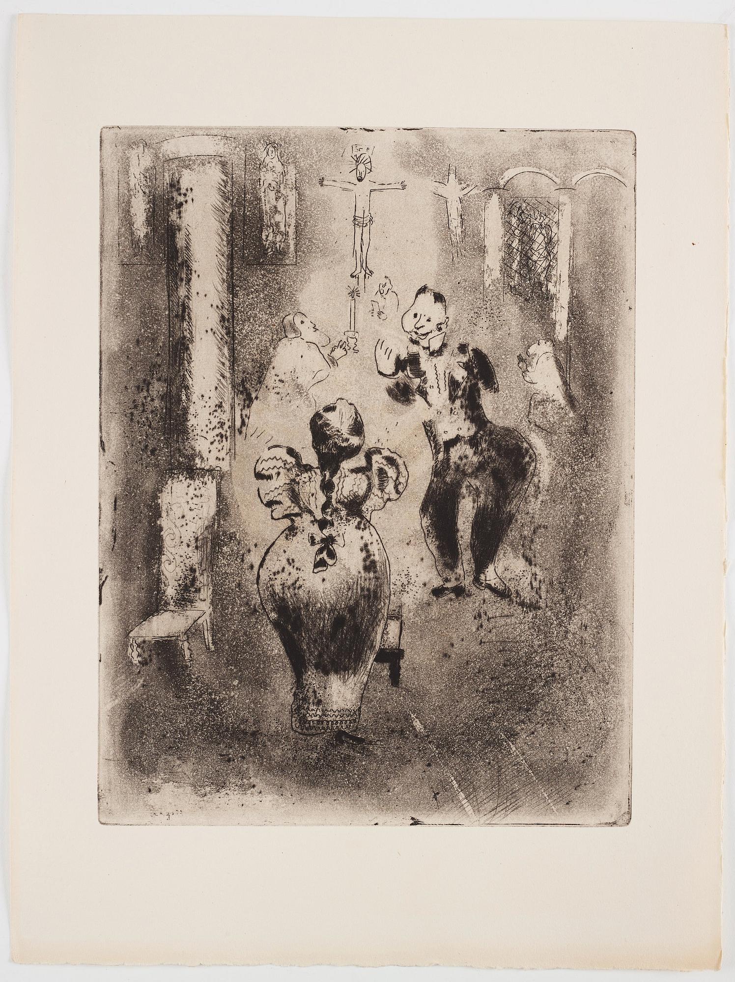 MARC CHAGALL, 71 st etsningar ur upplagan om 285 exemplar på Arches/MBM/J. Perrigot-papper, 1923-1948.