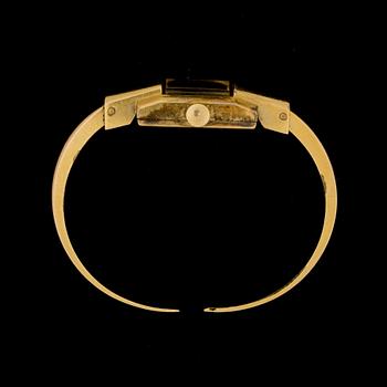 DAMARMBANDSUR, gulddoublé, Baume & Mercier, Geneve, 1900-talets mitt.
