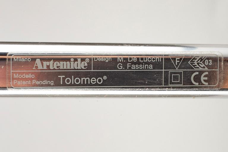 BORDSLAMPOR, ett par, "Tolomeo", Michele De Lucchi och Giancarlo Fassina, för Artemide, Italien.