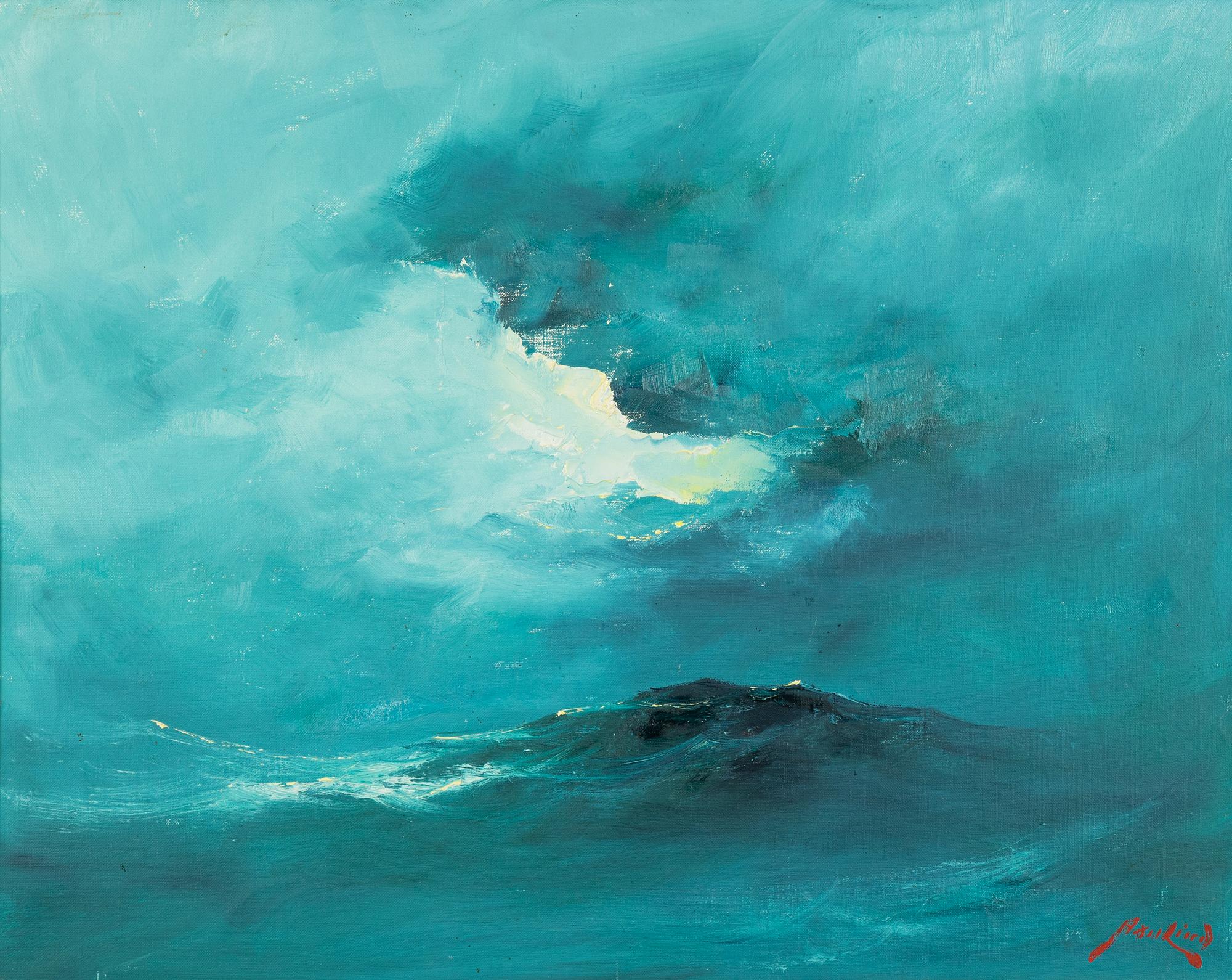 Axel Lind, oil on canvas, signed.