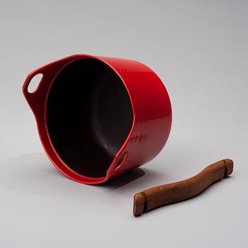 TIMO SARPANEVA, PATA, emalipinnoitettua valururautaa, Rosenlew, Suomi, 1960-1972.