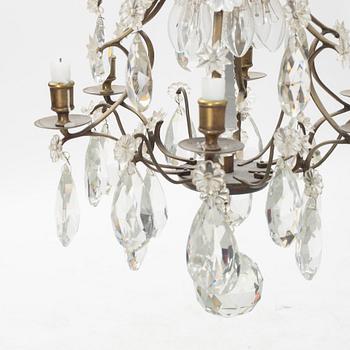 A Baroque style chandelier, first half of the 20th Century.