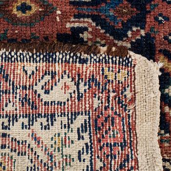 RUNNER, semi-antique/antique, Ferraghan likely, circa 490 x 101 cm.