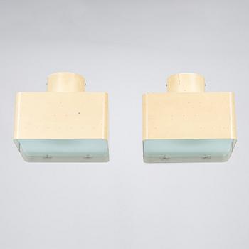 A pair of Itsu 'AA 59' ceiling lights, Finland, mid-20th Century.