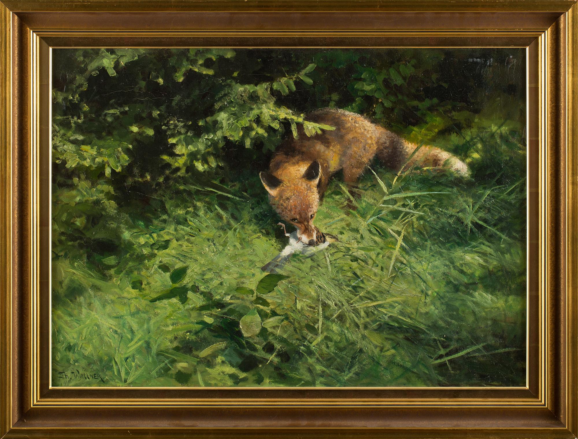 THURE WALLNER, olja på duk, signerad.