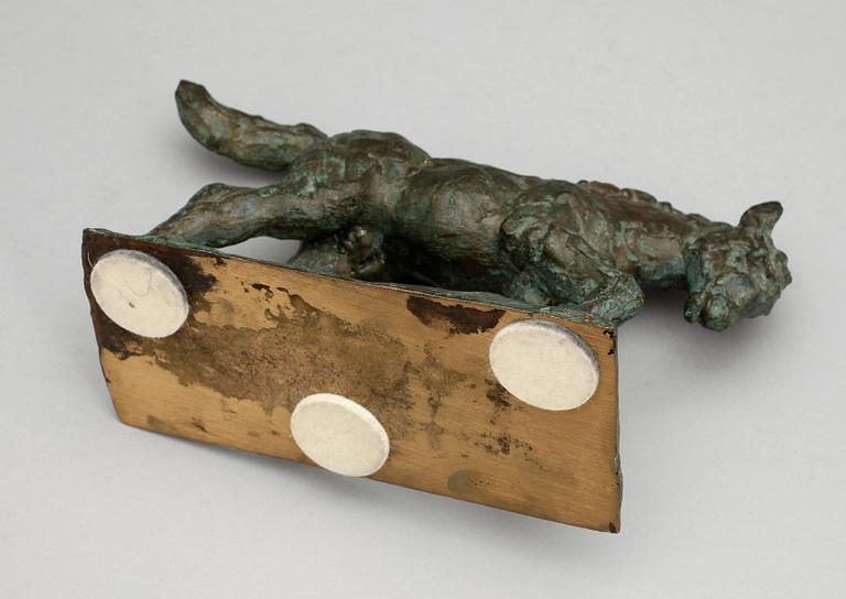 OKÄND KONSTNÄR, skulptur, brons.