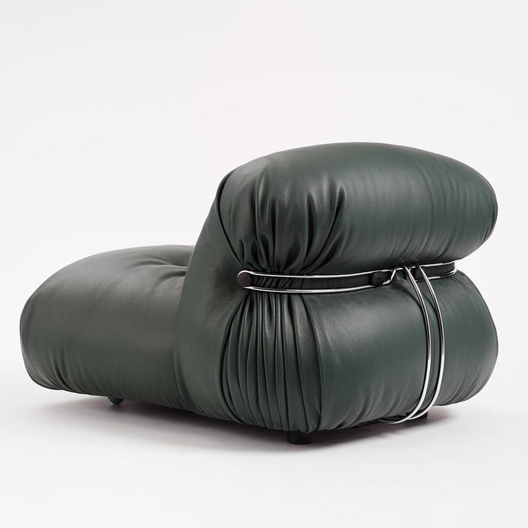 Afra & Tobia Scarpa, fåtölj, "Soriana", Cassina, Italien, efter 1970.