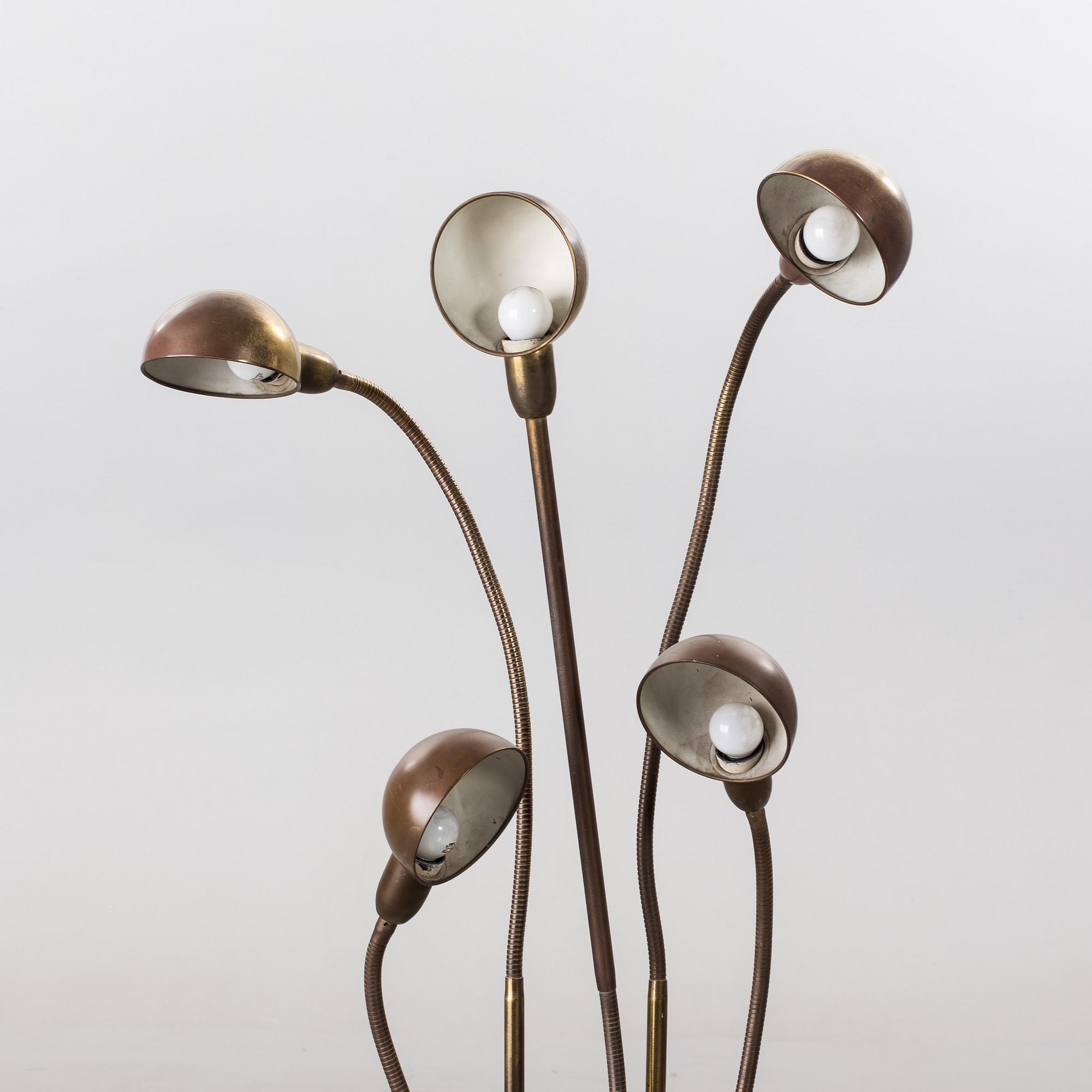 A "HYDRA" FLOOR LAMP BY PIERRE FOLIE.