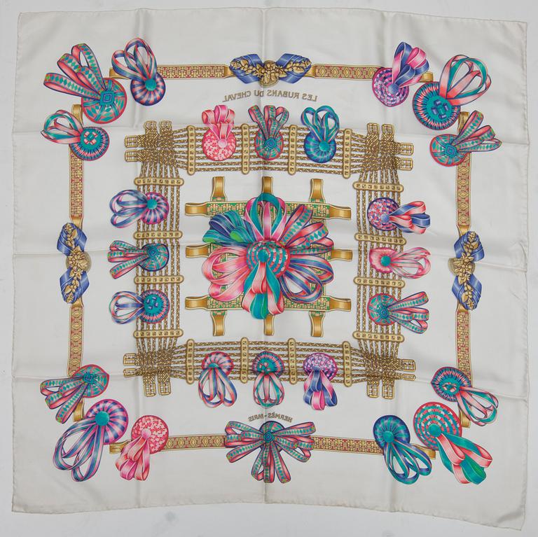 SCARF, "Les Rubans du Cheval", Hermès.