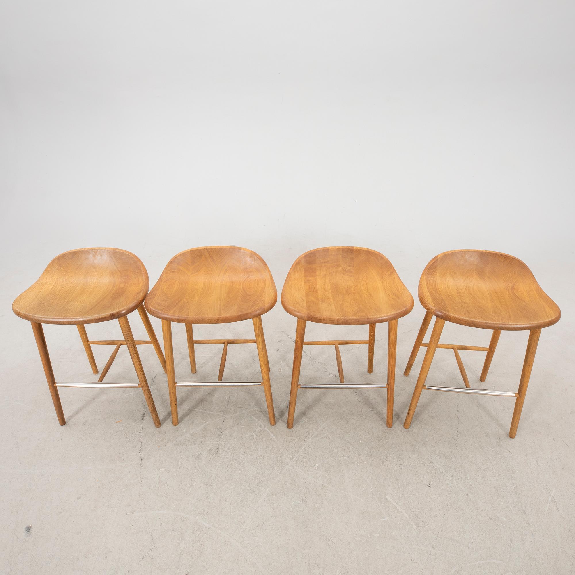 Jonas Lindvall, barstolar 4 st. "Miss Holly" 2000-tal.